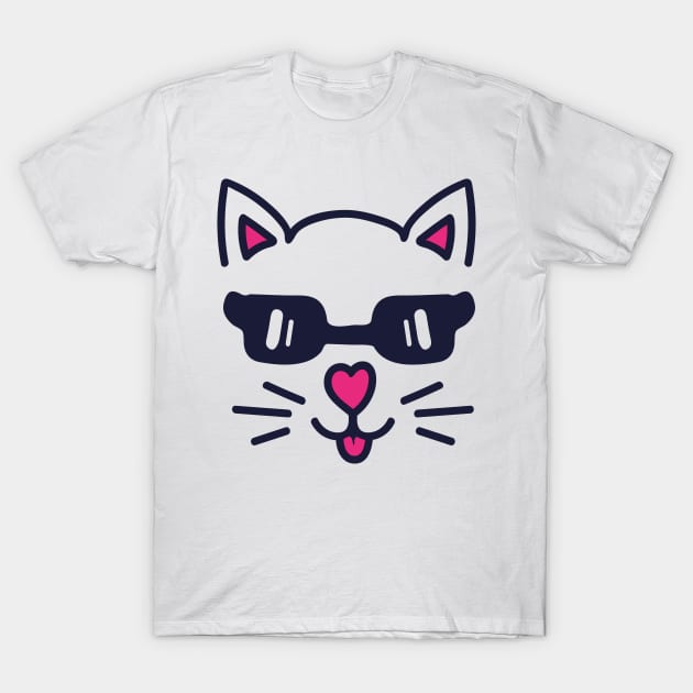 Cute Summer Cat T-Shirt by EpicMums